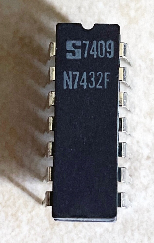 Signetics N7432F Date Code Correct Apple 1 part - Rare! - NOS