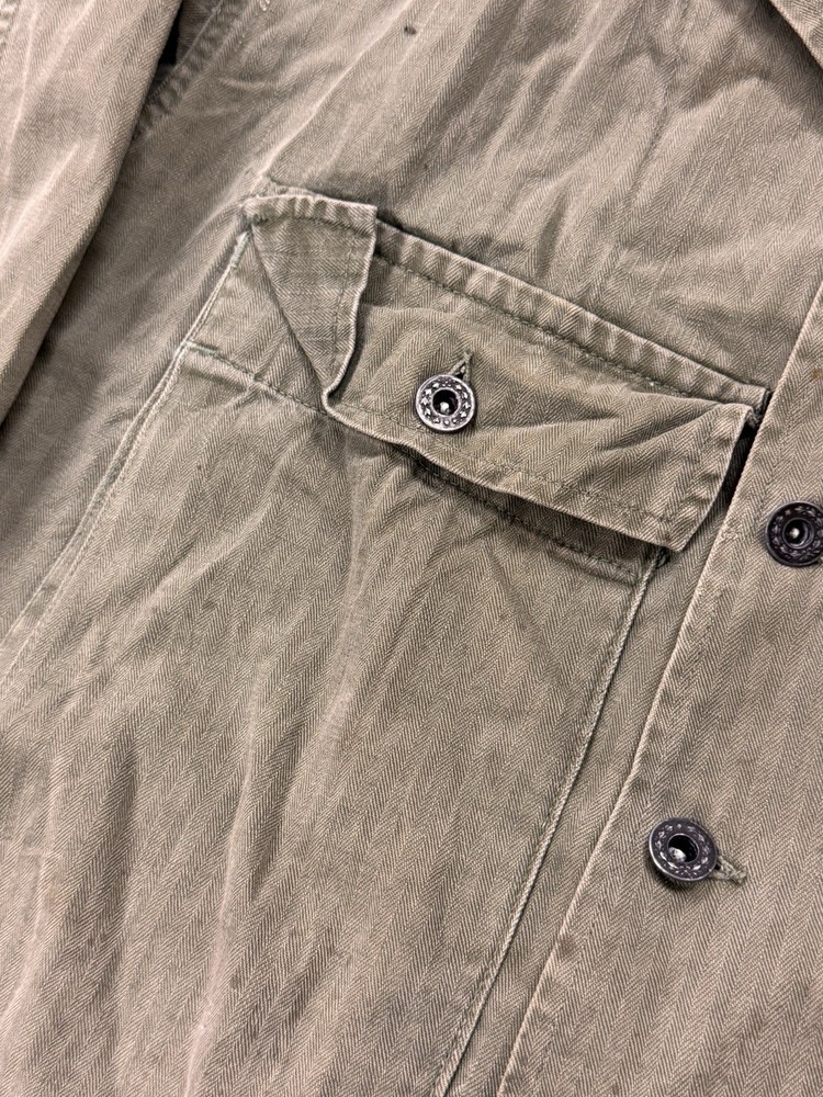 WWII USN HBT Jacket Navy “Low Pockets”