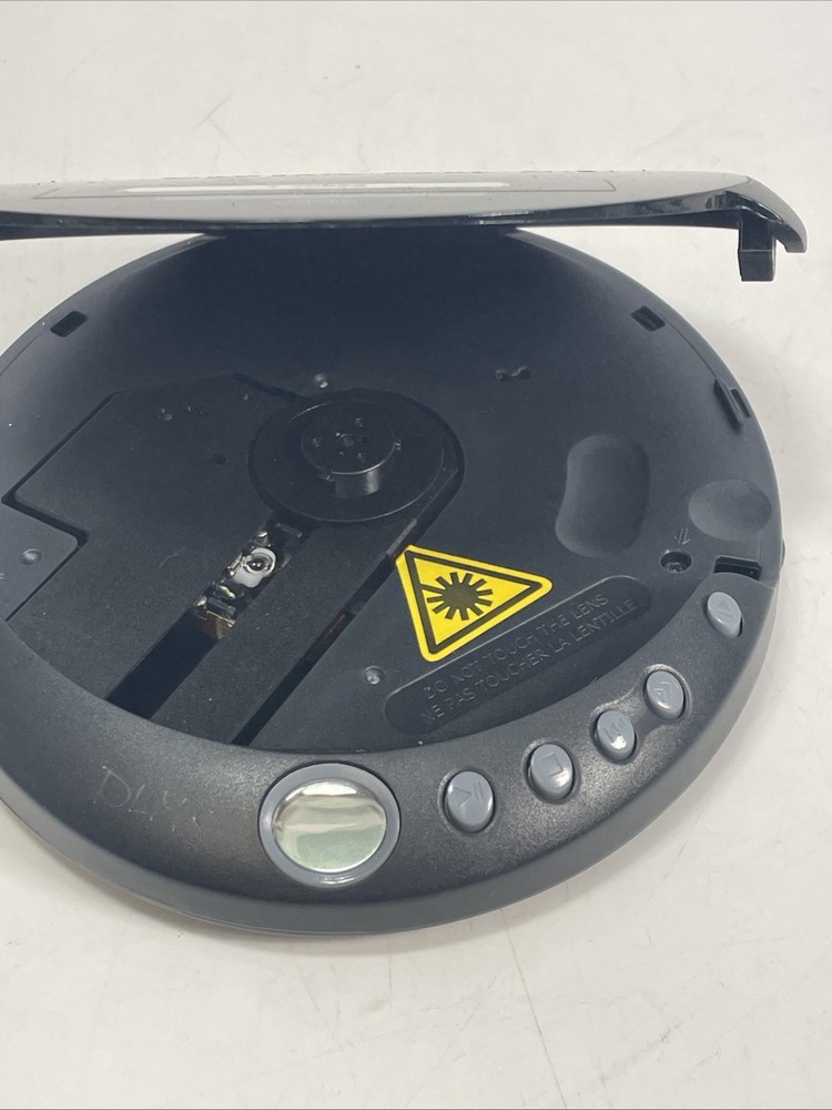 Coby Portable Compact CD-109 -BLK Player Tested Working