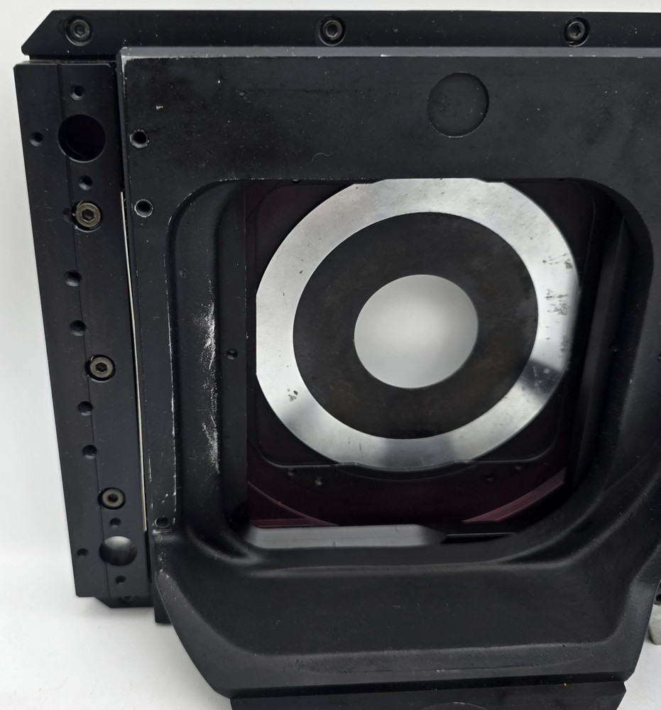 NIKON DIAPHOT STAGE TABLE SPECIMEN OPTICS MICROSCOPE Runs Smoothly +Stage Plate