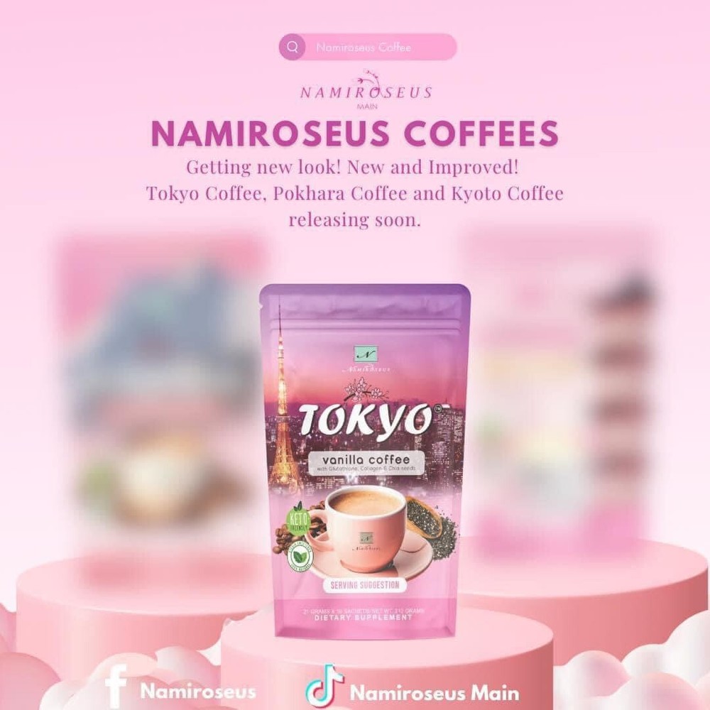 2 Boxes Namiroseus TOKYO Vanilla Coffee 21g