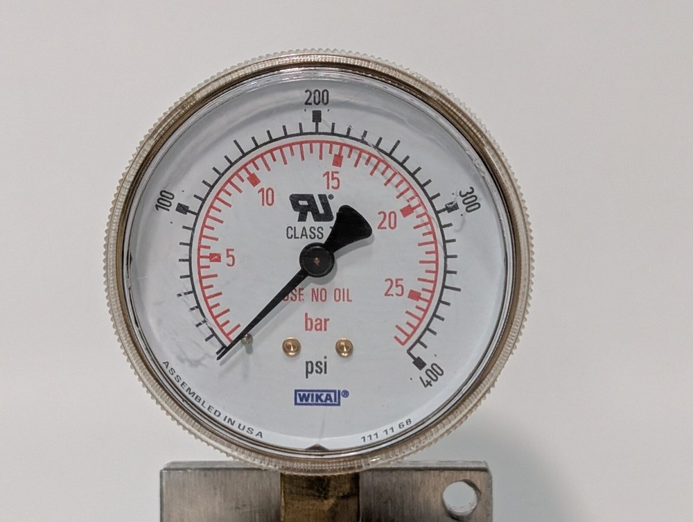 Wika 400 psi Gas Regulator