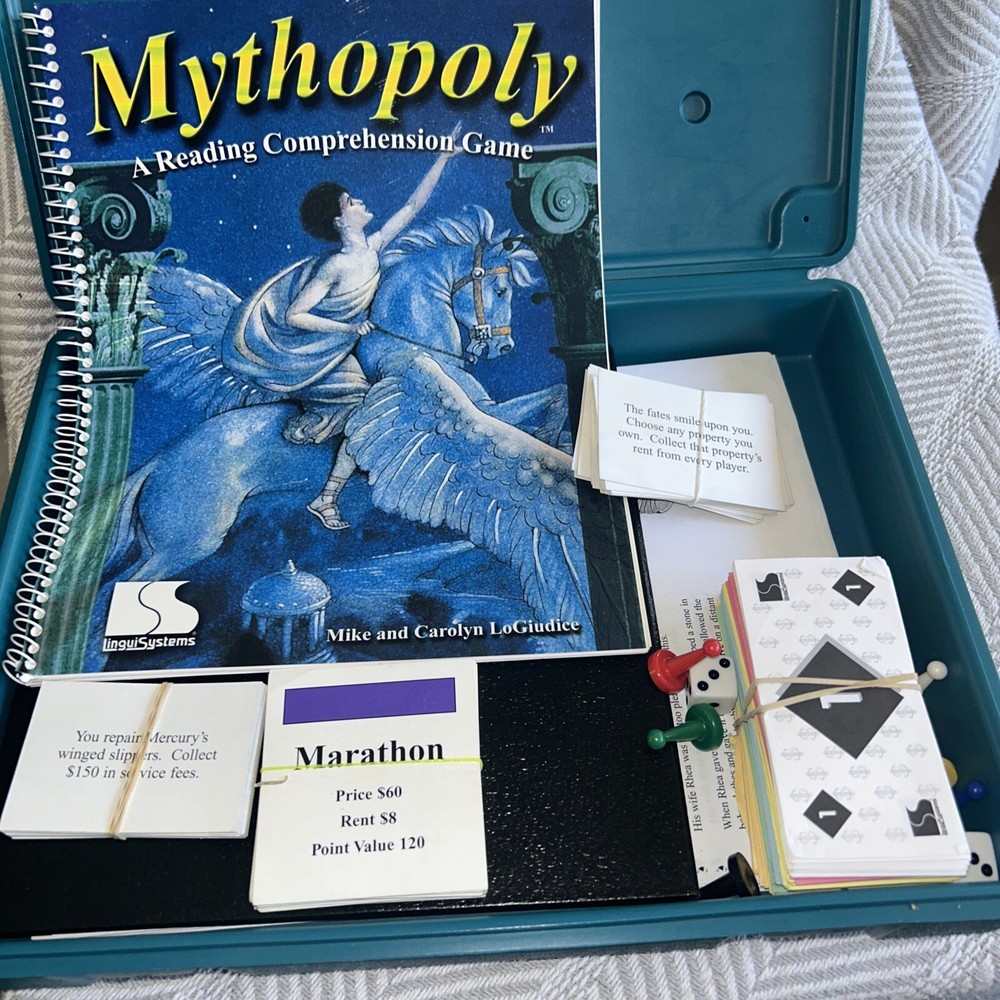 Mythopoly A Reading Comprehension Game by LinguiSystems