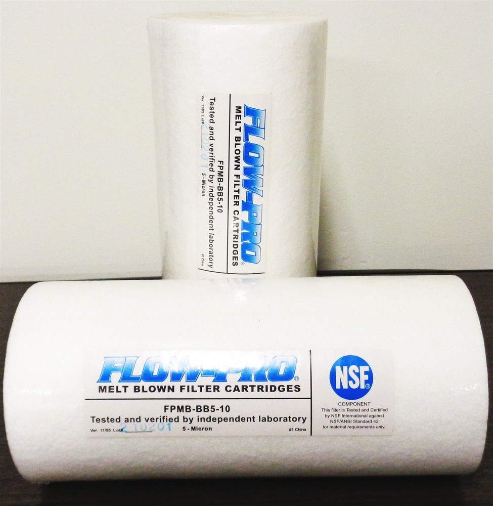 2PK Flow-Pro FPMB-BB5-10 5-Micron Filter Cartridges