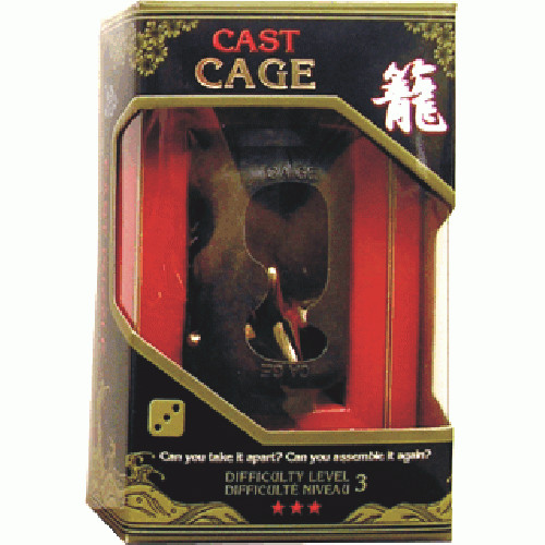 Cast Cage - Hanayama Metal Puzzle