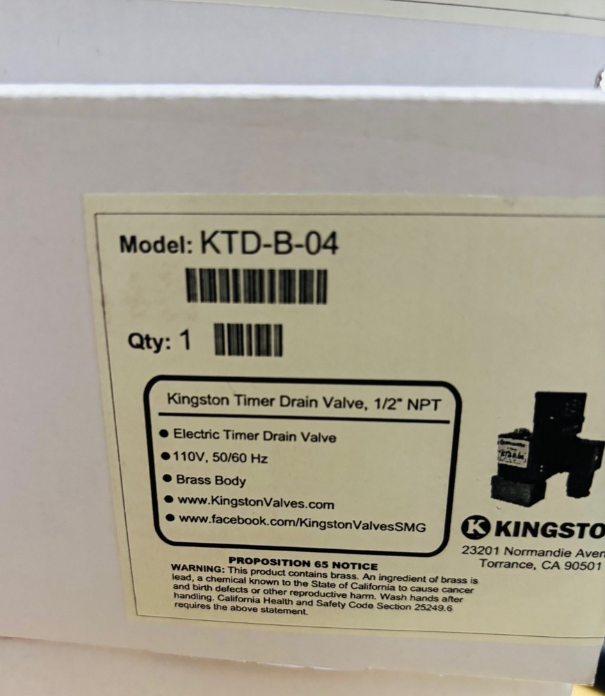 KTD-B-04 Timer Drain Valve