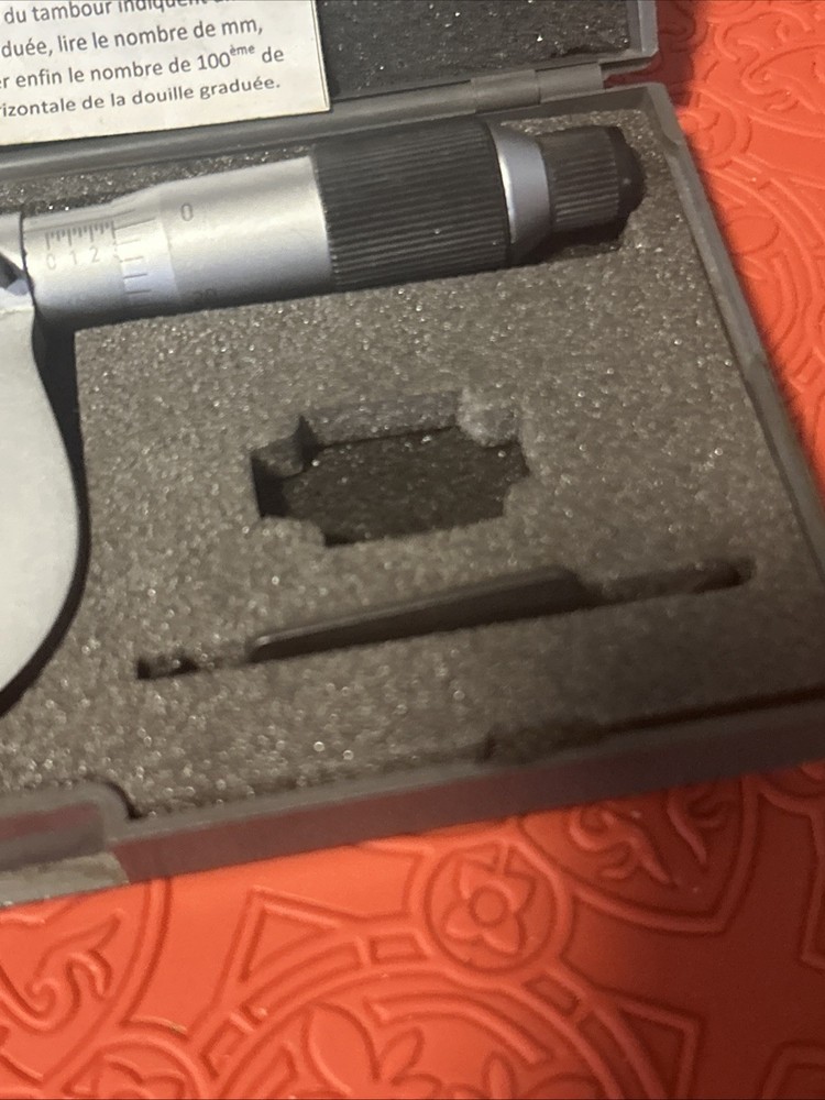 Fowler 1-2” Outside Micrometer Fully Functional (Q27)