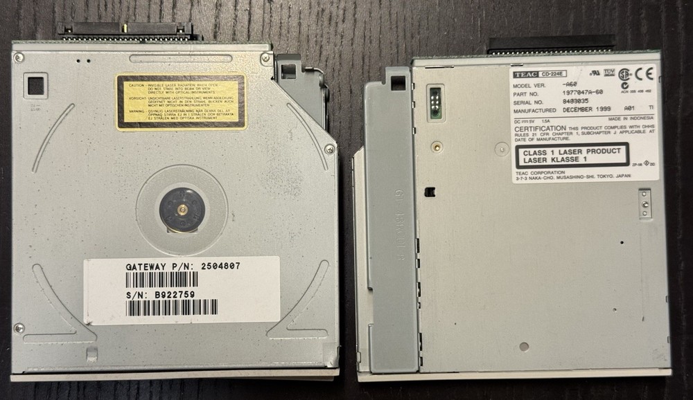 GATEWAY 24X IDE SLIM LINE CD-ROM 2504807