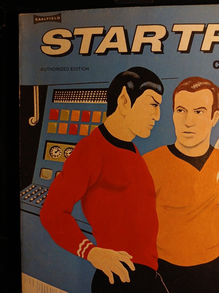 Star Trek Coloring / Activity Book Saalfield C1856
