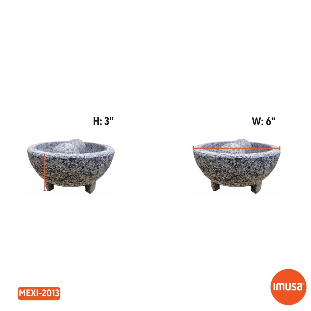 IMUSA 6in Granite Molcajete