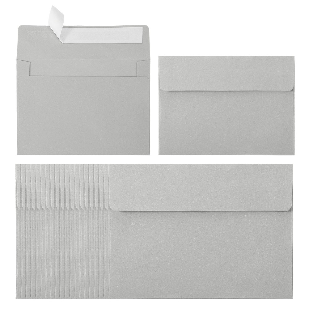 24Pack A2 Envelopes, Gray Invitation Envelopes4-3/8" x 5-3/4"