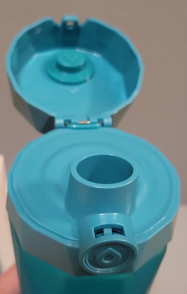 Hidrate Spark 2.0 Smart Water Bottle Teal Blue Bluetooth Hydration Tracker
