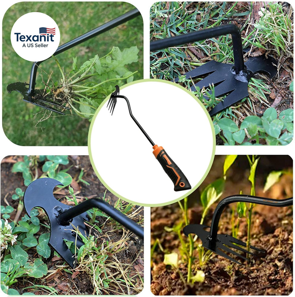 3Pcs Weed Puller Tool Garden Weed Pulling Tool,Portable Garden Weeder Tool,Garde