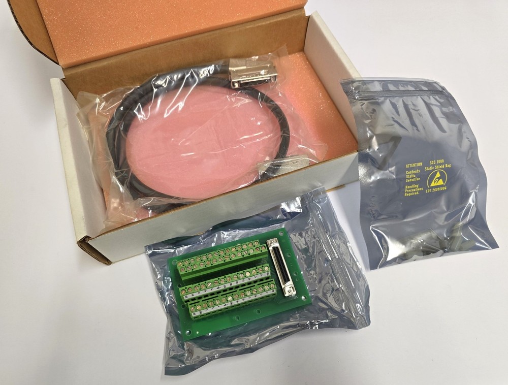 MTS 461841-01B XDC Motion Controller Breakout Board & 9633 Cable - New