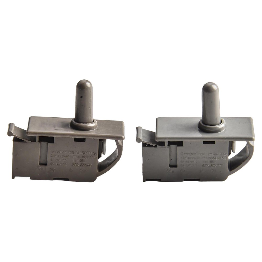 Efficient Refrigerator Door Light Control Switch Pack of 2 Easy to Install