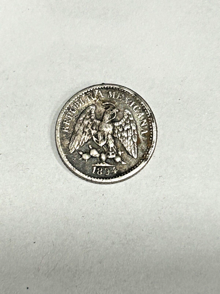 1894 Mexico Five centavo nice original
