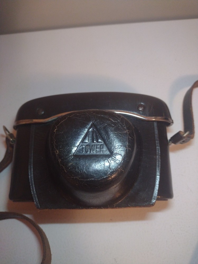 Vintage Tower 57-A Camera Untested Made In Japan With Case
