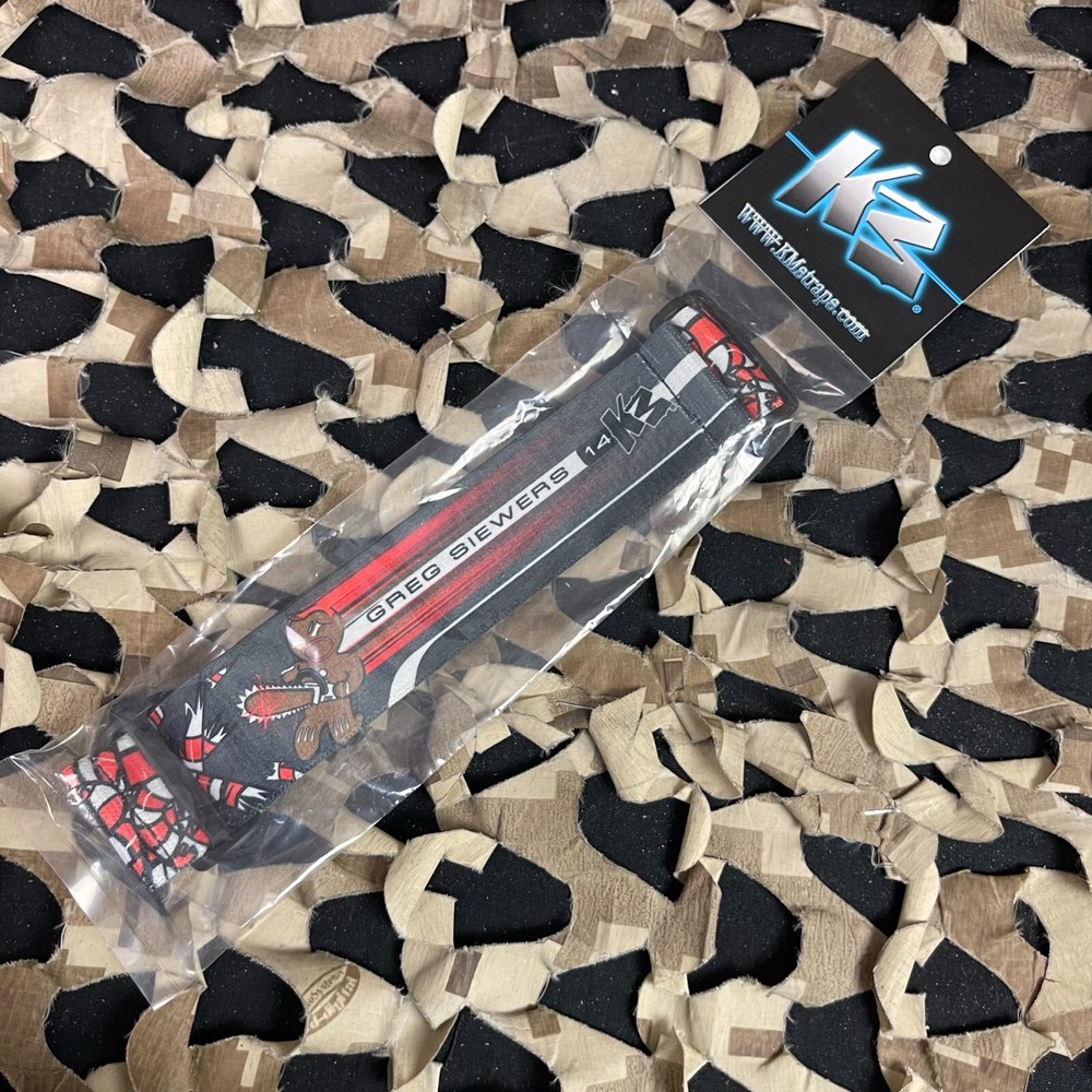 NEW KM Paintball Universal JT Goggle Strap - Gingerbread Siewers