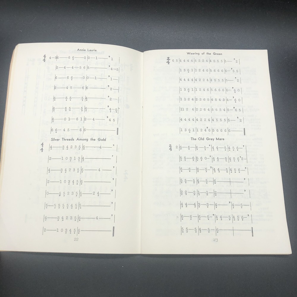 Melody Flutes Self Instructor Book Revised Edition 1969