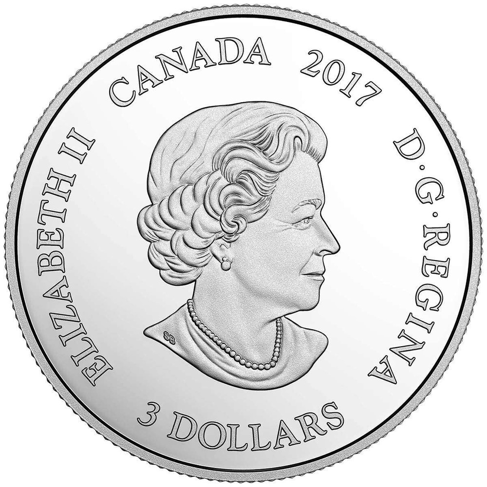 2017 Canada $3 Zodiac Series: Scorpio - Pure Silver Coin