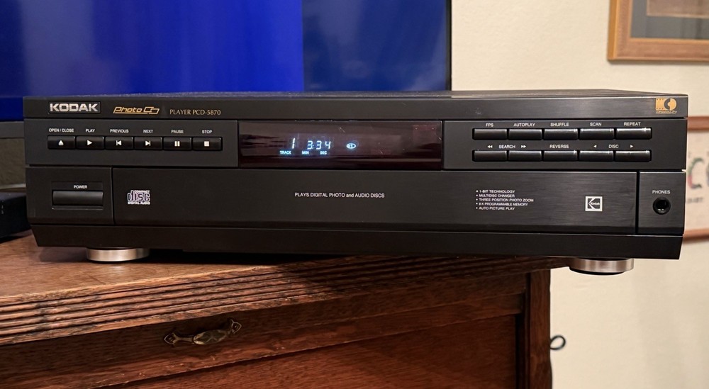 Kodak Photo Cd Player PCD-5870