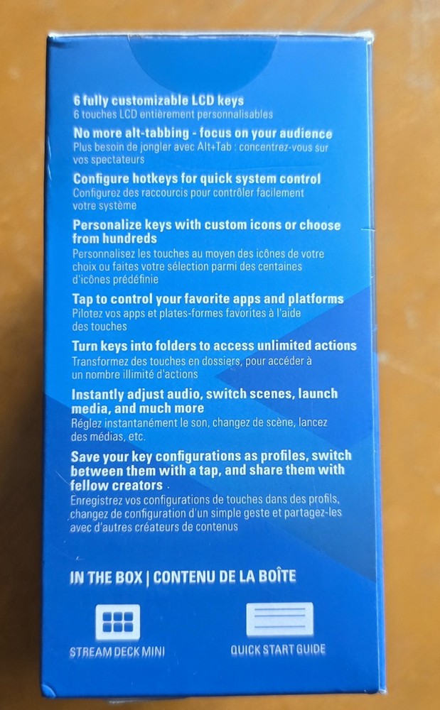 Elgato Stream Deck Mini 6 Key Programmable LCD Controller PC / Mac NEW SEALED