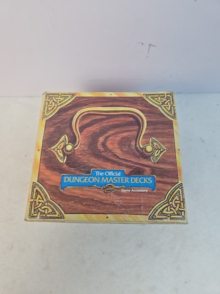 Dungeons & Dragons Official Dungeon Master Decks Game Accessory 1993