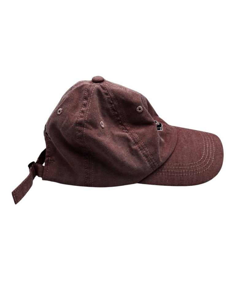 Vineyard Vines Distressed Hat Cap Adjustable Back Strap Whale Pink One Size
