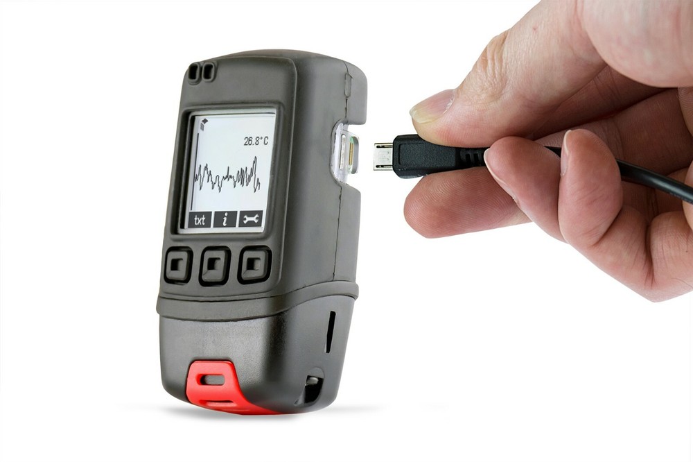 Lascar EL-GFX-1 Temperature Data Logger with Graphic LCD Display