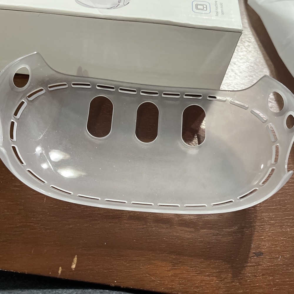 For Meta Quest 3 VR Helmet Protective Cover Clear PC Case Protector Dustproof