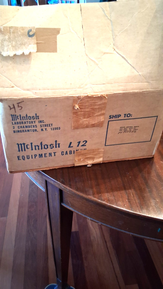 McIntosh L 12 Original box