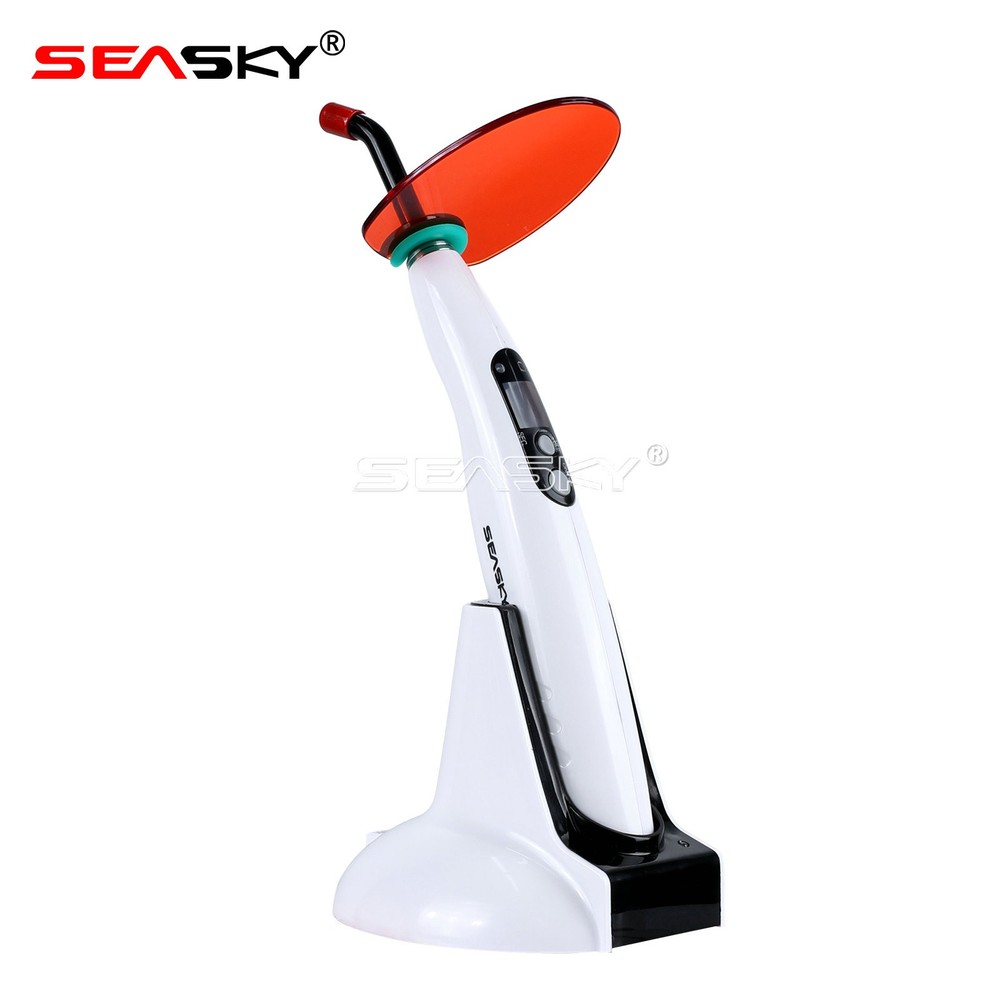 Dental Curing Light LED Resin Cure Lamp 1500mw/cm² 1 Second Curing Light