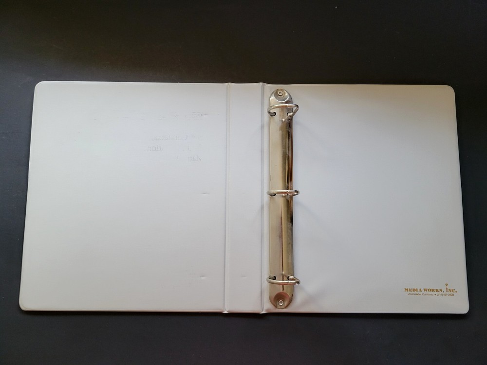 Vintage Kaypro 10 User's Guide Binder - EMPTY - BINDER ONLY