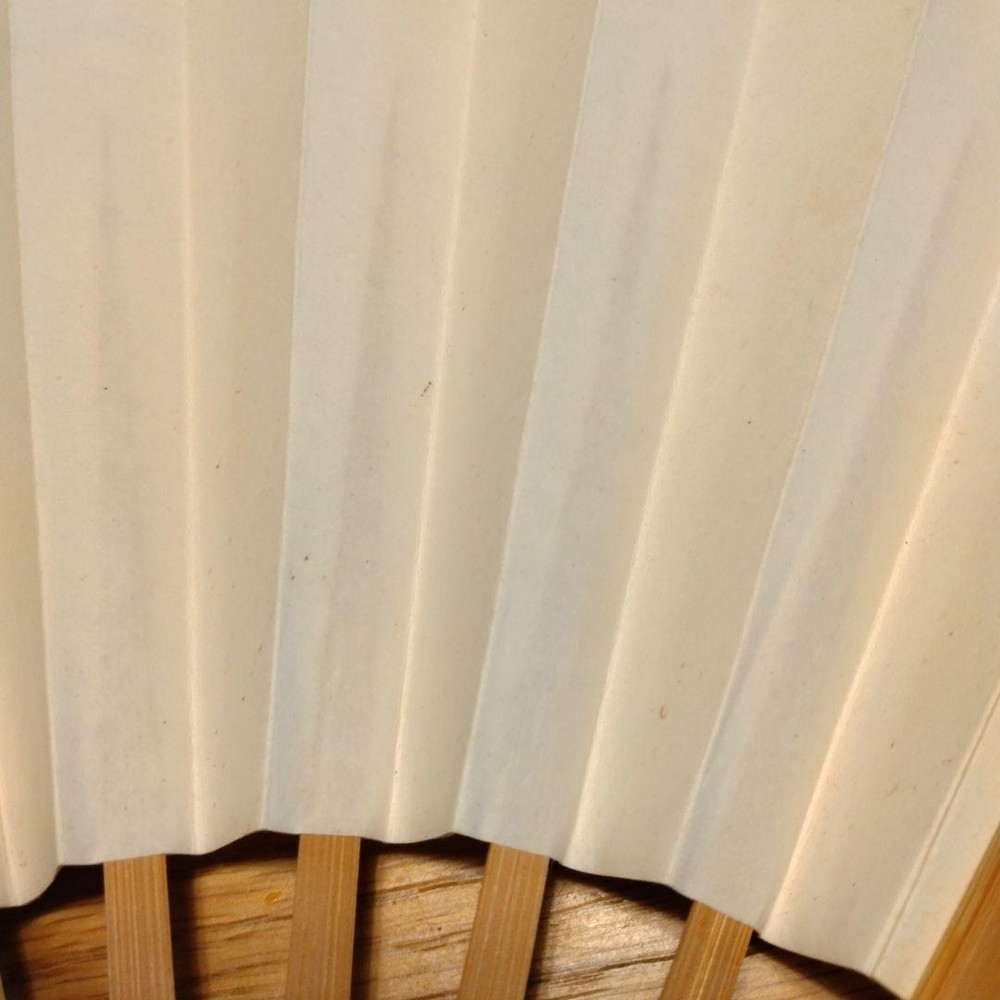 Folding Sensu Fan floral design
