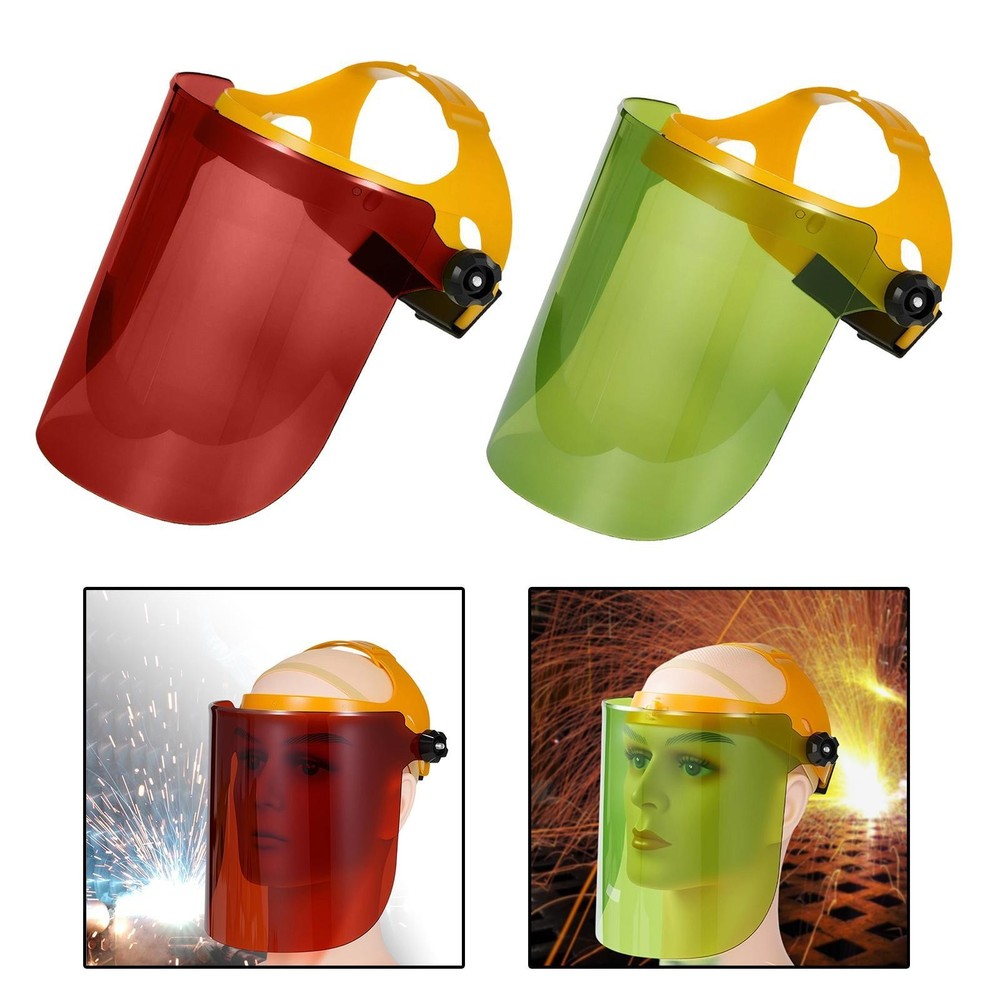 Face Shield Mask Protector Impact Resistant Dustproof Adjustable Headgear