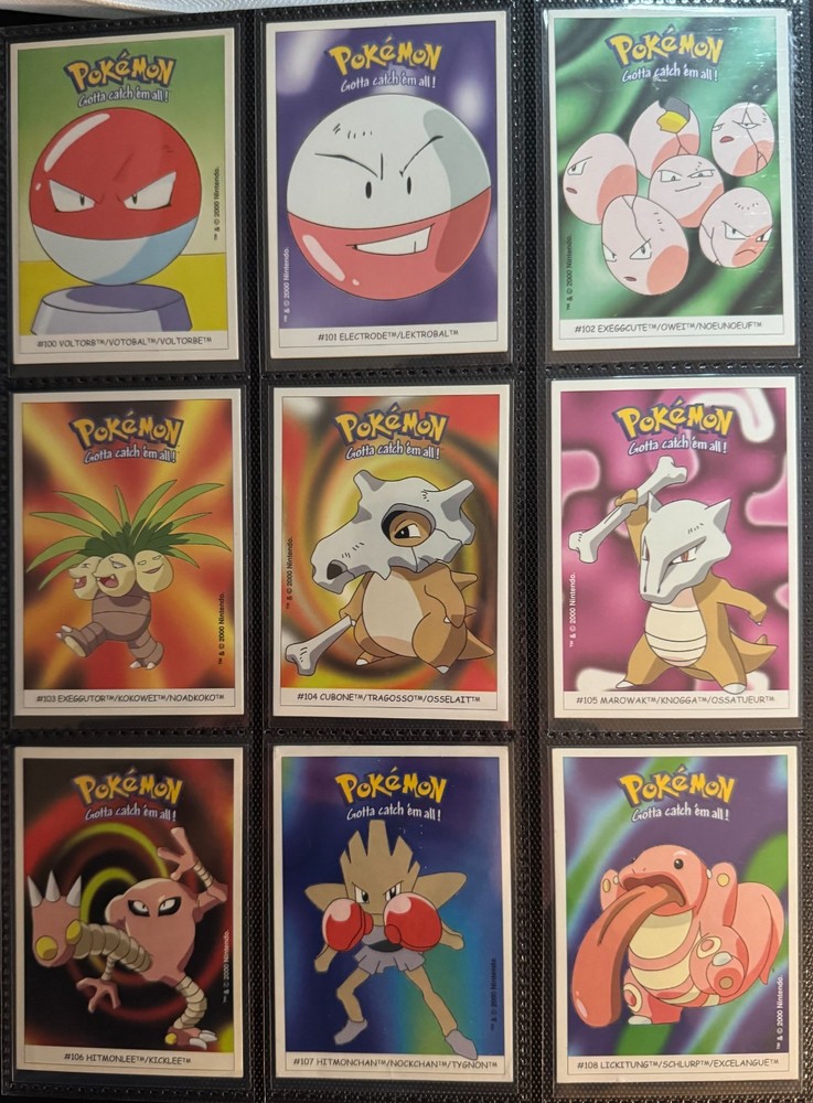 Pokemon Dunkin Boomer 2000 - complete 150/150 set - EXCELLENT - Charizard