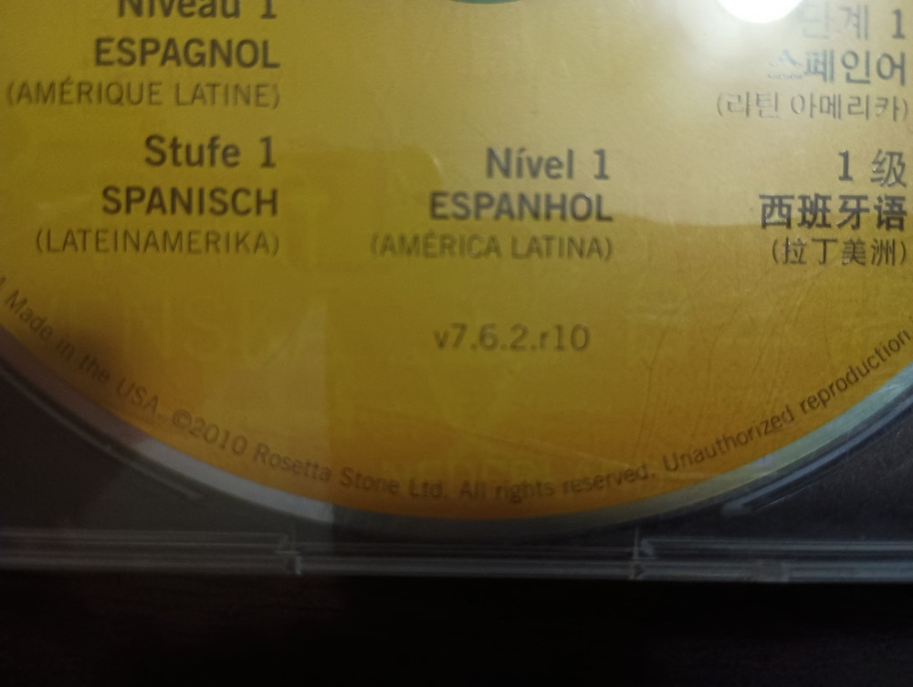 ROSETTA STONE Language Learning Software - ESPANOL - Level 1 - CD- 1 disc