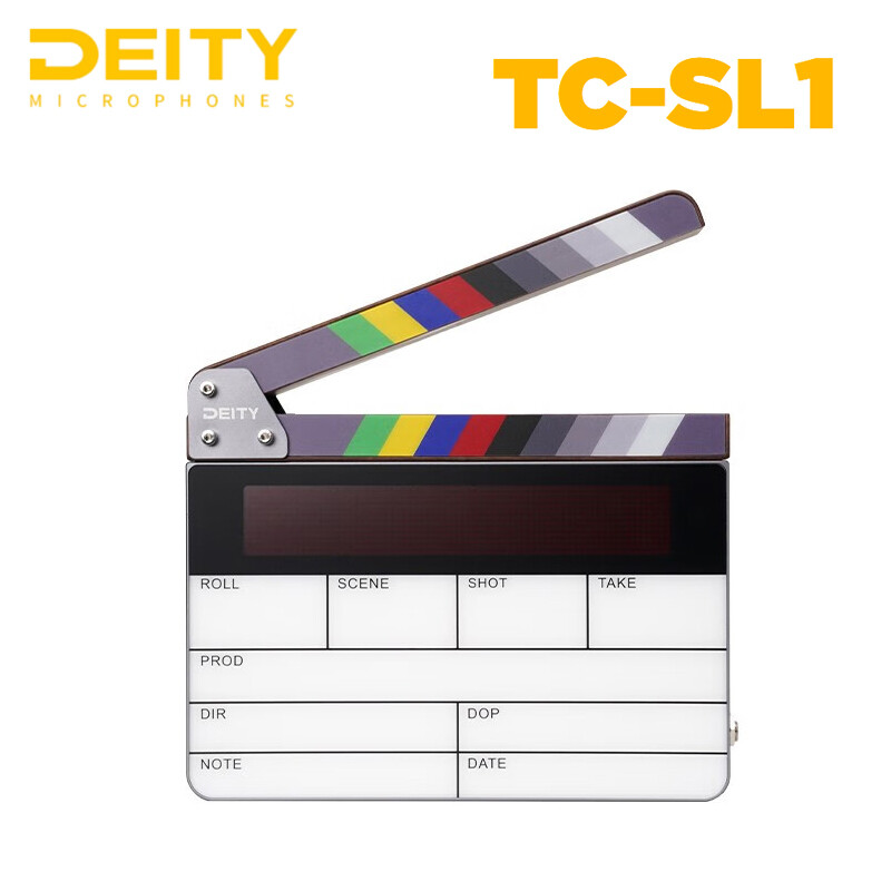 Deity TC-SL1 Timecode Slate Wireless Bluetooth Smart Slate Director ClapperBoard