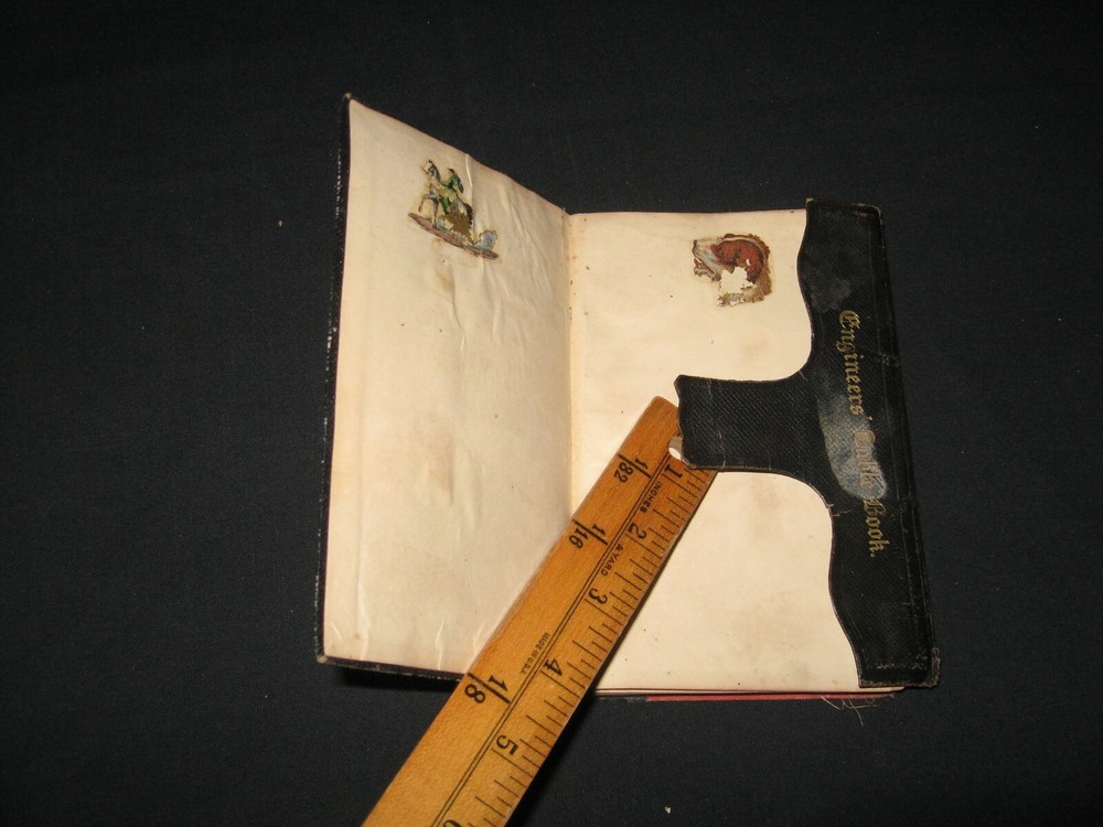 Vintage Engineers Table BK 1874 in leather pocket case,Traverse Table, construct