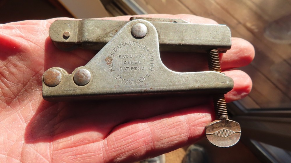Vintage Palmer Duplex Roller Cutter pipe cutter