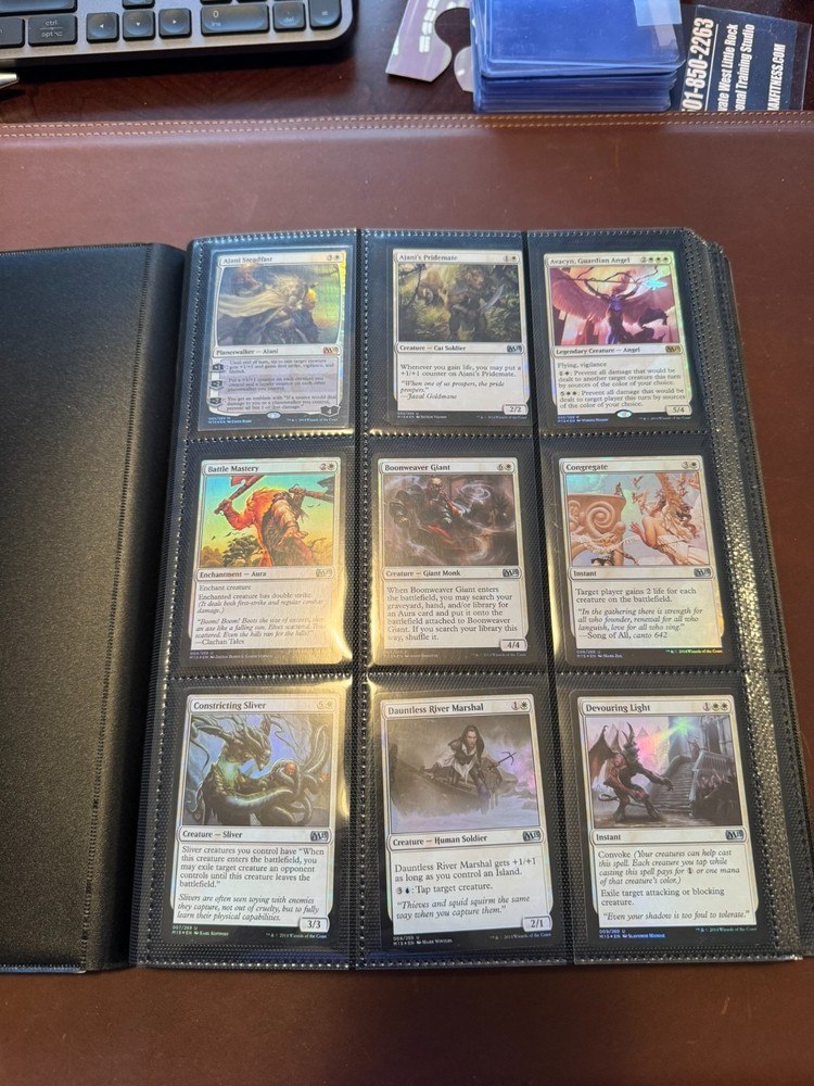 Magic Core Set 2015 M15 Complete Set Premium Foil Near Mint