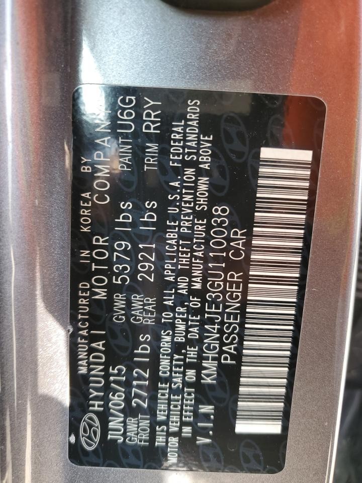 Used Blind Spot Detection System Warning Control Module fits: 2016 Hyundai Genes