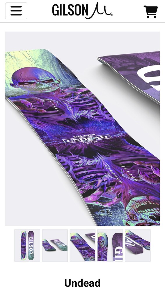 Gilson Undead 159cm Wide deck only