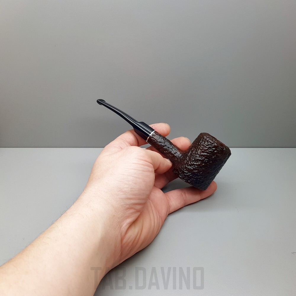 SAVINELLI THREE 310 KS RUSTICATED PIPE MADE IN ITALY