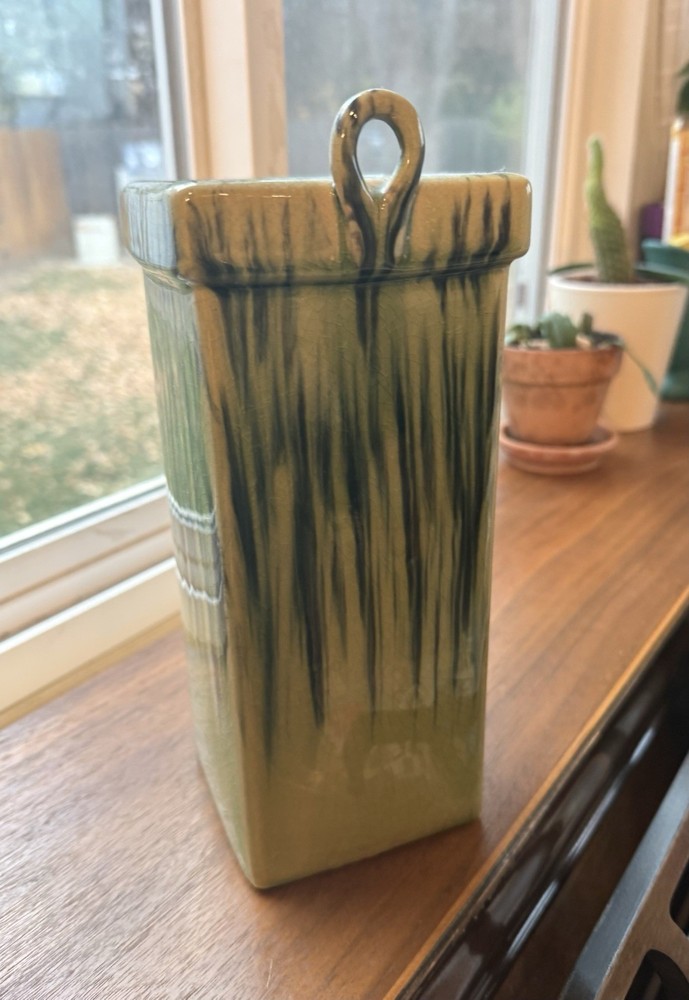 Arhaus Ceramic Drip Wall Vase/Planter