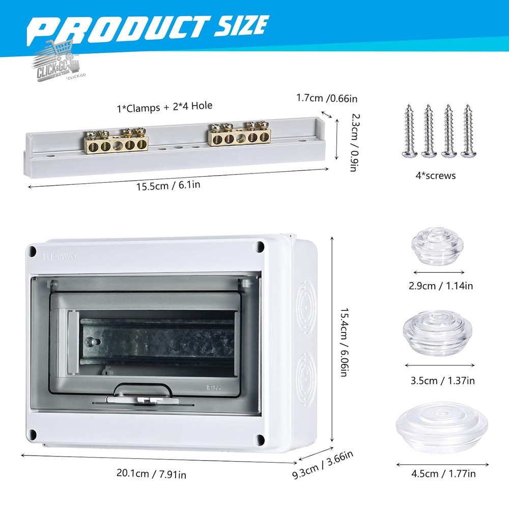 Wall distribution box, IP65 waterproof protective box, idea