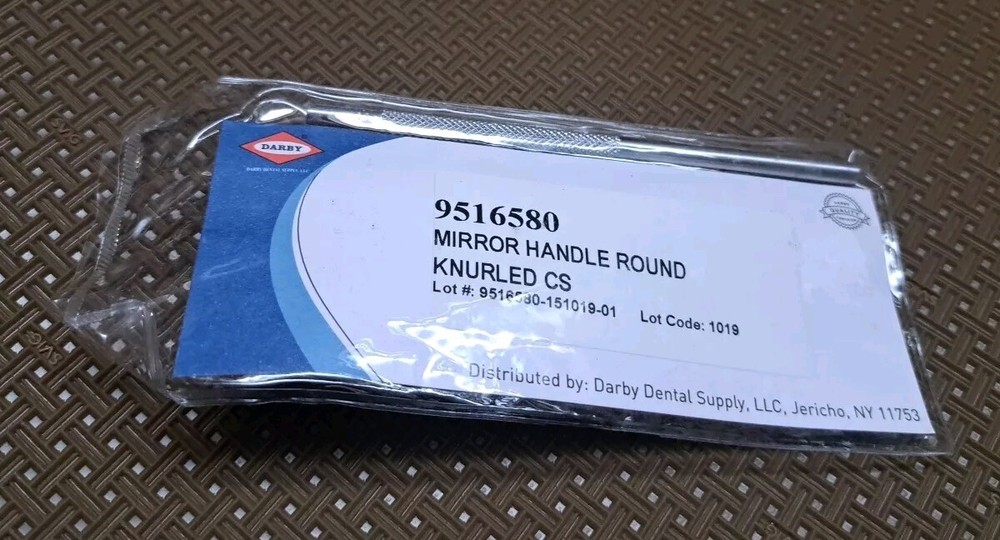 DARBY 9516580 MIRROR HANDLE ROUND KNURLED CS