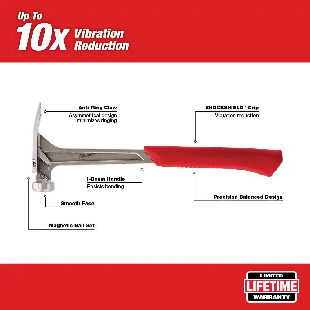 17 oz. Smooth Face Framing Hammer