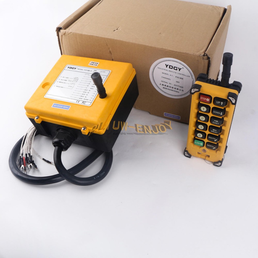F23-BB(S) Industrial Crane wireless Remote Control 1 Transmitter +1 Receiver 12V