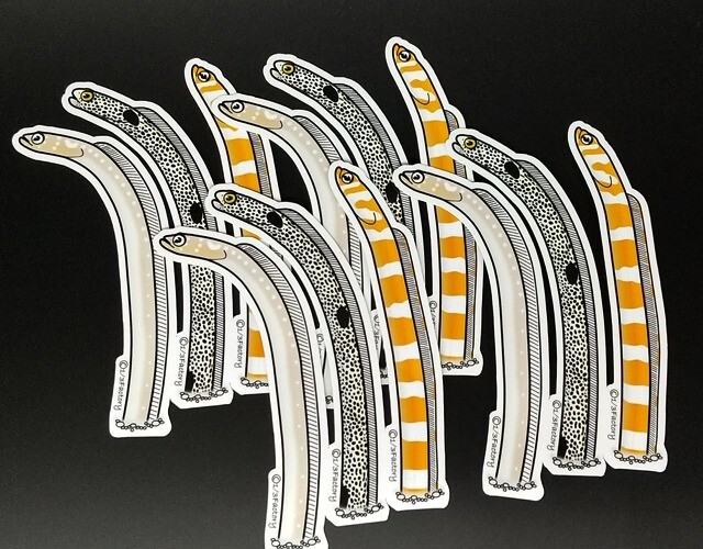 Garden eels stiker